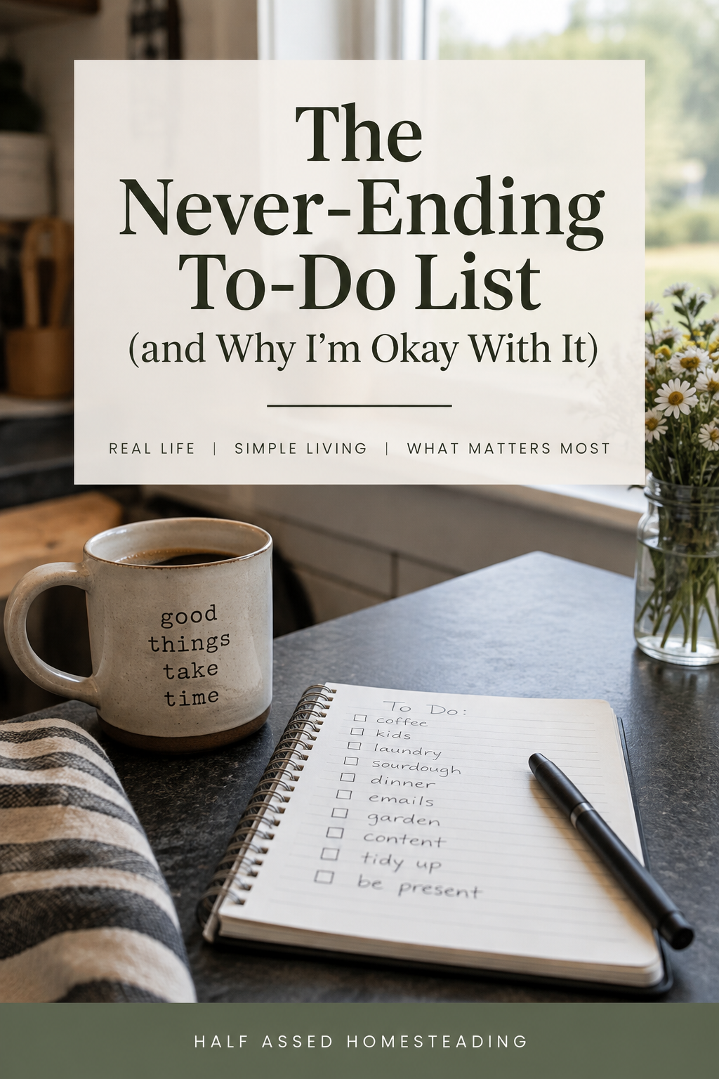The Never-Ending To-Do List (and Why I’m Okay With It)