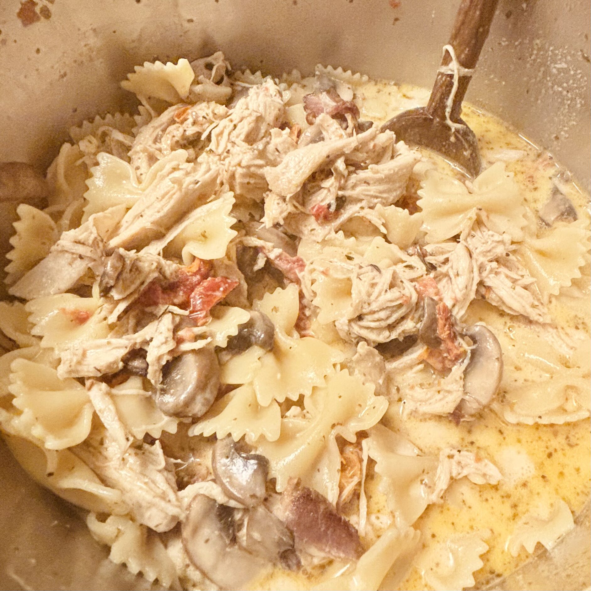 Creamy Tuscan Chicken Bow Ties
